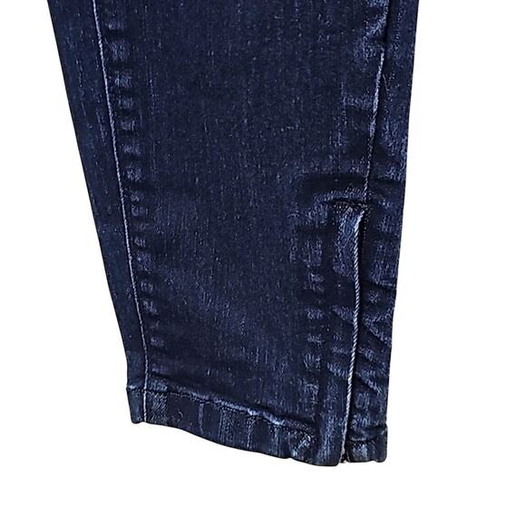 a.new.day Women Side Zip Skinny Jeans Leggings Jeggings Dark Blue Size 8/29 - Picture 5 of 8